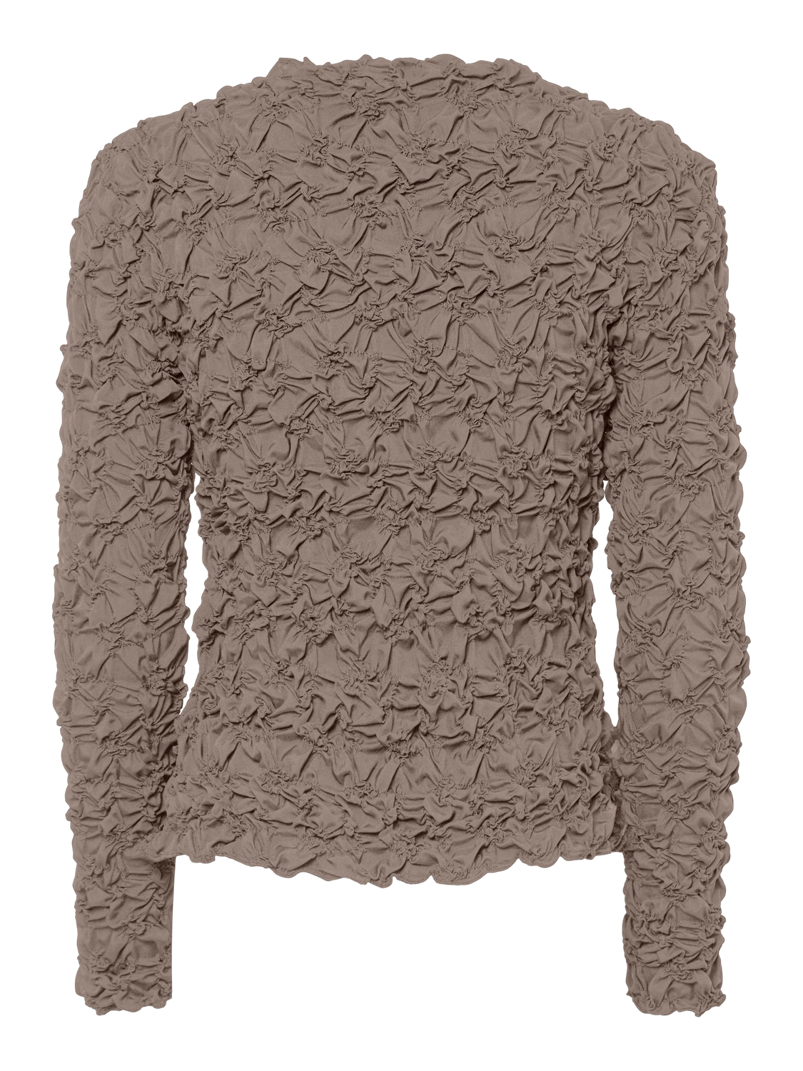 YASMERA Top - Taupe Gray - VERO MODA & VILA Bergvik